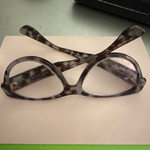 Authentic Miu Miu Tortoise Eyeglass Frames - Picture 2 of 3